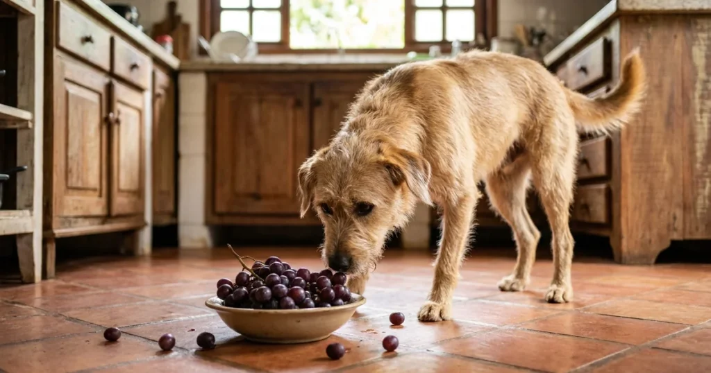 Cachorro comeu uva ou passa: o que fazer (sem dose segura) — Vet Agora