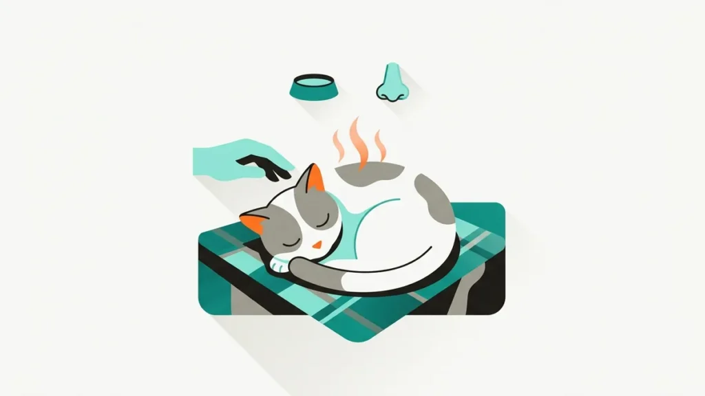 Como saber se meu gato está com febre: sinais que o tutor consegue ver