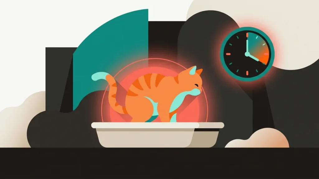 Gato não consegue fazer xixi: por que isso é emergência de 24 horas