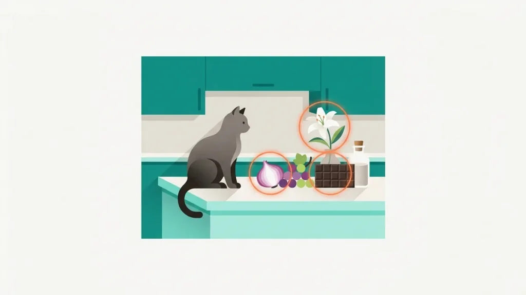 O que gato não pode comer: lista completa por nível de risco